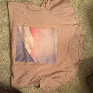 GAP Pink Graphic Short Sleeve Tee